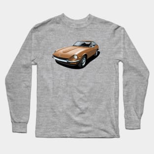 Datsun 240Z in brown Long Sleeve T-Shirt